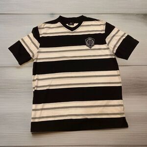 Red Ape Men's Polo Shirt Chest Insignia V-Neck Pullover Sz‎ L
